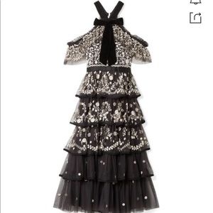 Gorgeous Needle and Thread black and white dress!